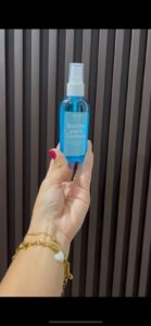 solución de limpieza.